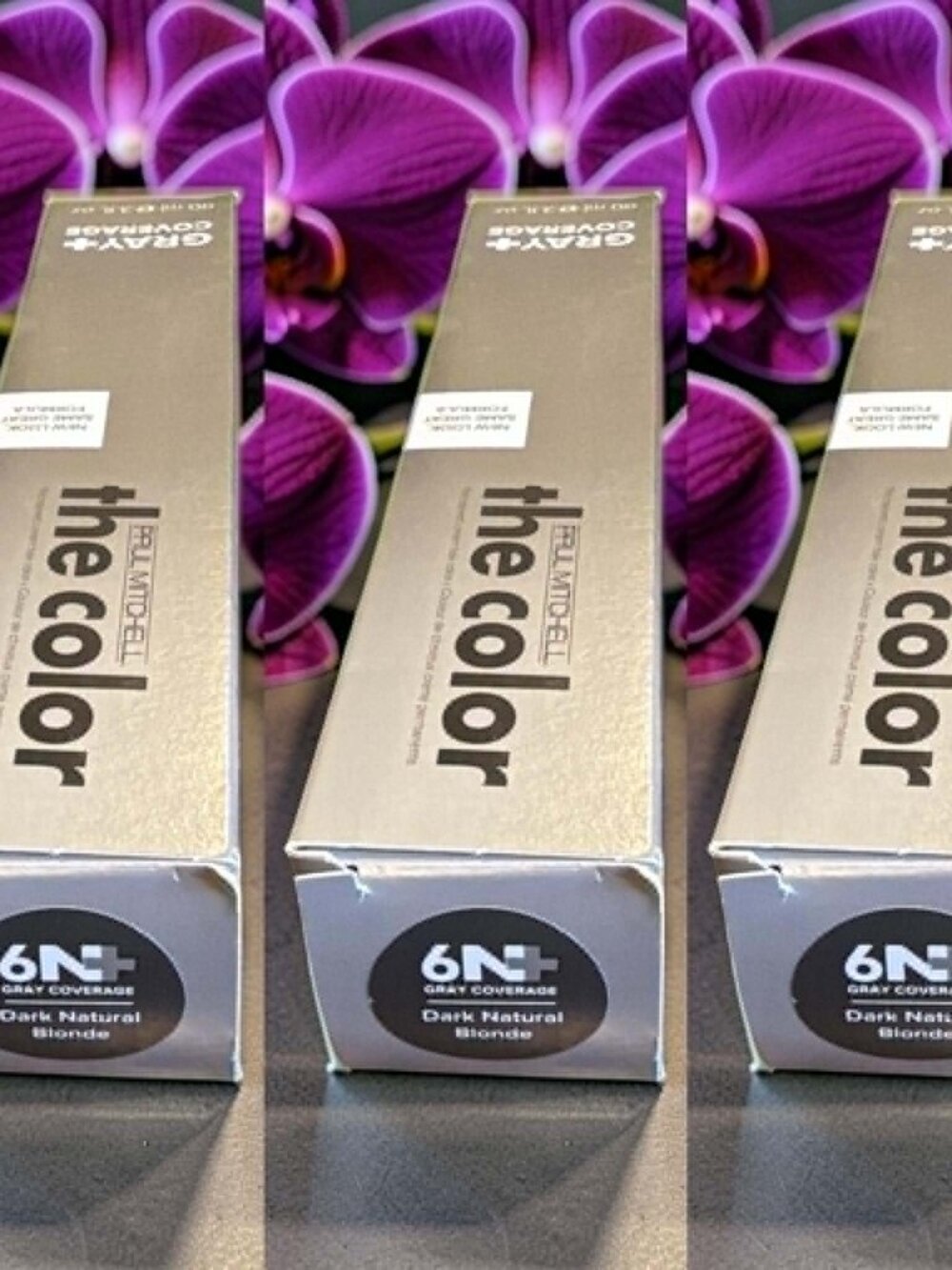 Paul Mitchell The Color 6N+ Gray Coverage Dark Natural Blonde 3 oz_ 3 units